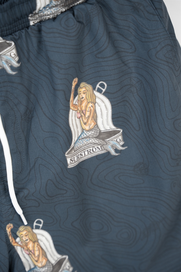 Lakor Save The Mermaids Swim Shorts - Blueberry